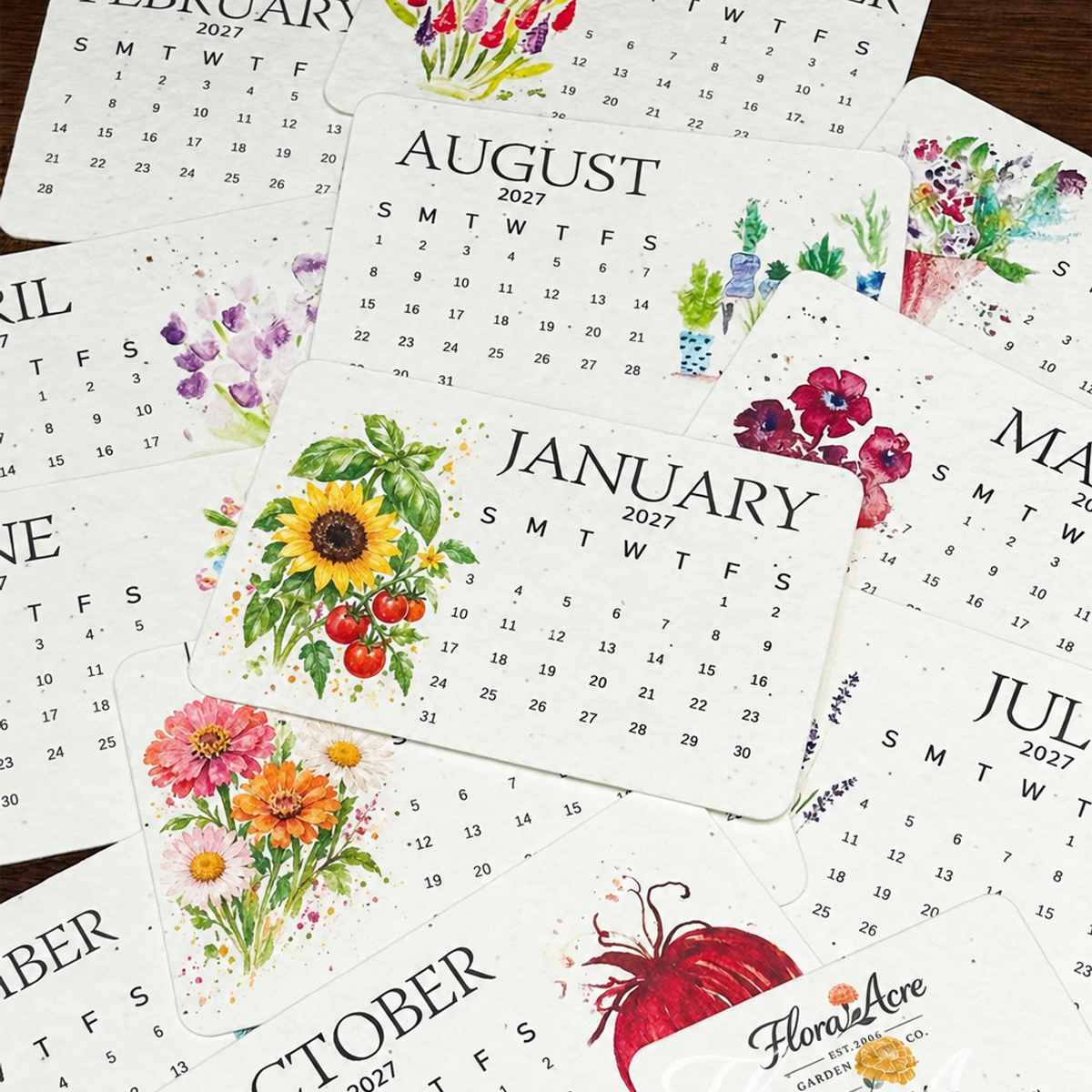 Australian-season plantable seed calendar product view