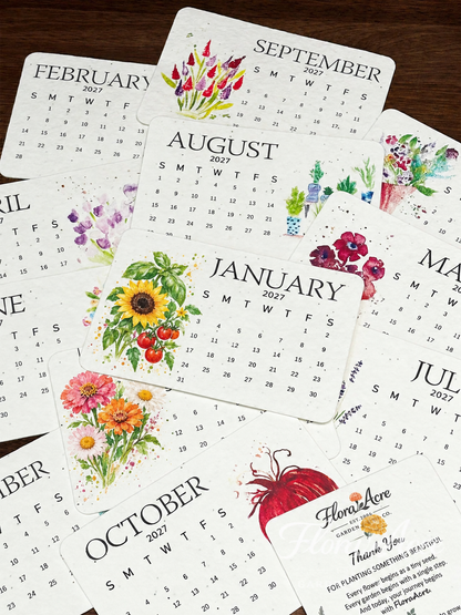 Australian-season plantable seed calendar product view