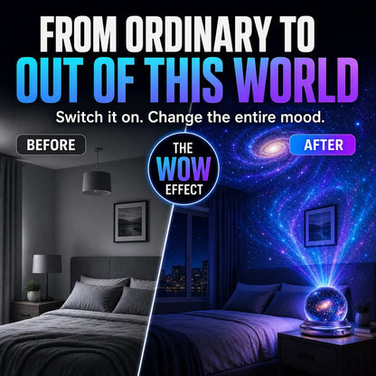 Topacme® 🔮Night Light Projector - Smart Holographic Star Projector